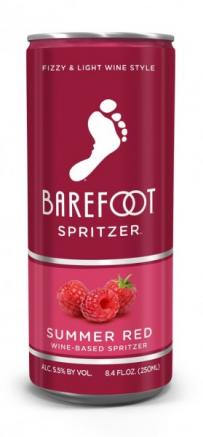 Barefoot Spritzer - Crisp Red NV (4 pack cans)