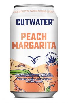 Cutwater Spirits - Peach Margarita (4 pack 12oz cans)
