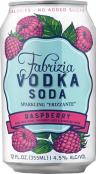 Fabrizia Raspberry Vodka Soda 12oz Can