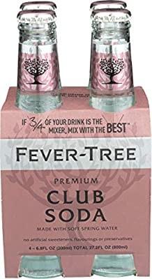 Fever Tree - Club Soda 4pk 200ml Btl (4 pack cans)