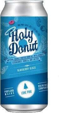 Lone Pine Holy Donut Blueberry Glaze Imperial Sour 16oz Cans