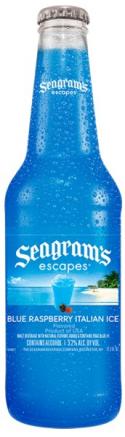 Seagrams Blue Raspberry Italian Ice 12oz Bottles