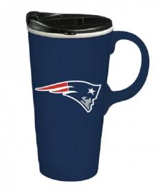 Travel Mug with Gift Box - New England Patriots 17oz