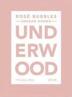 Underwood Cellars - Rose Bubbles NV (4 pack 12oz cans)