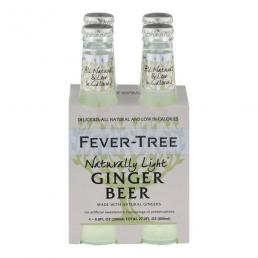 Fever Tree - Ginger Beer Light 200ml (4 pack cans)